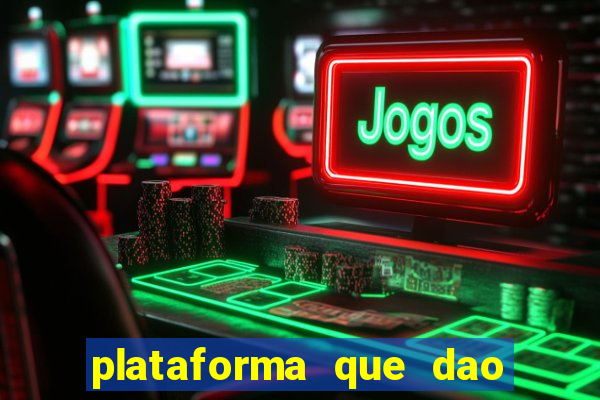 plataforma que dao bonus no cadastro